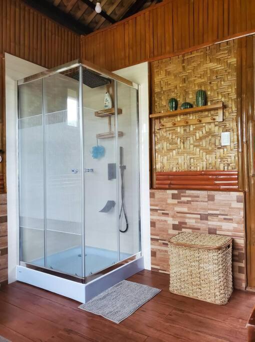 Modern Bahay Kubo In A Farm Near Tagaytay Villa Tagaytay City Buitenkant foto